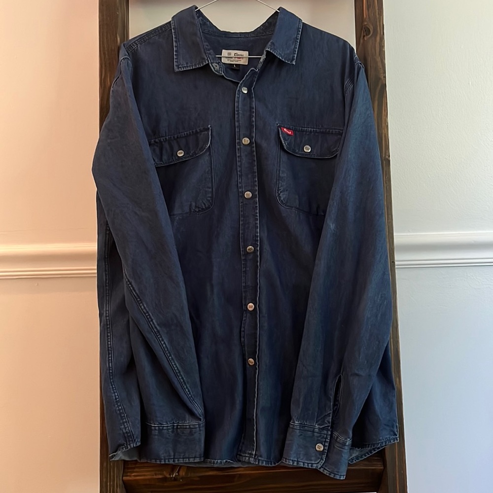 BrixtonxCoors men’s denim shirt size L